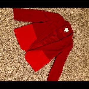 Red blazer